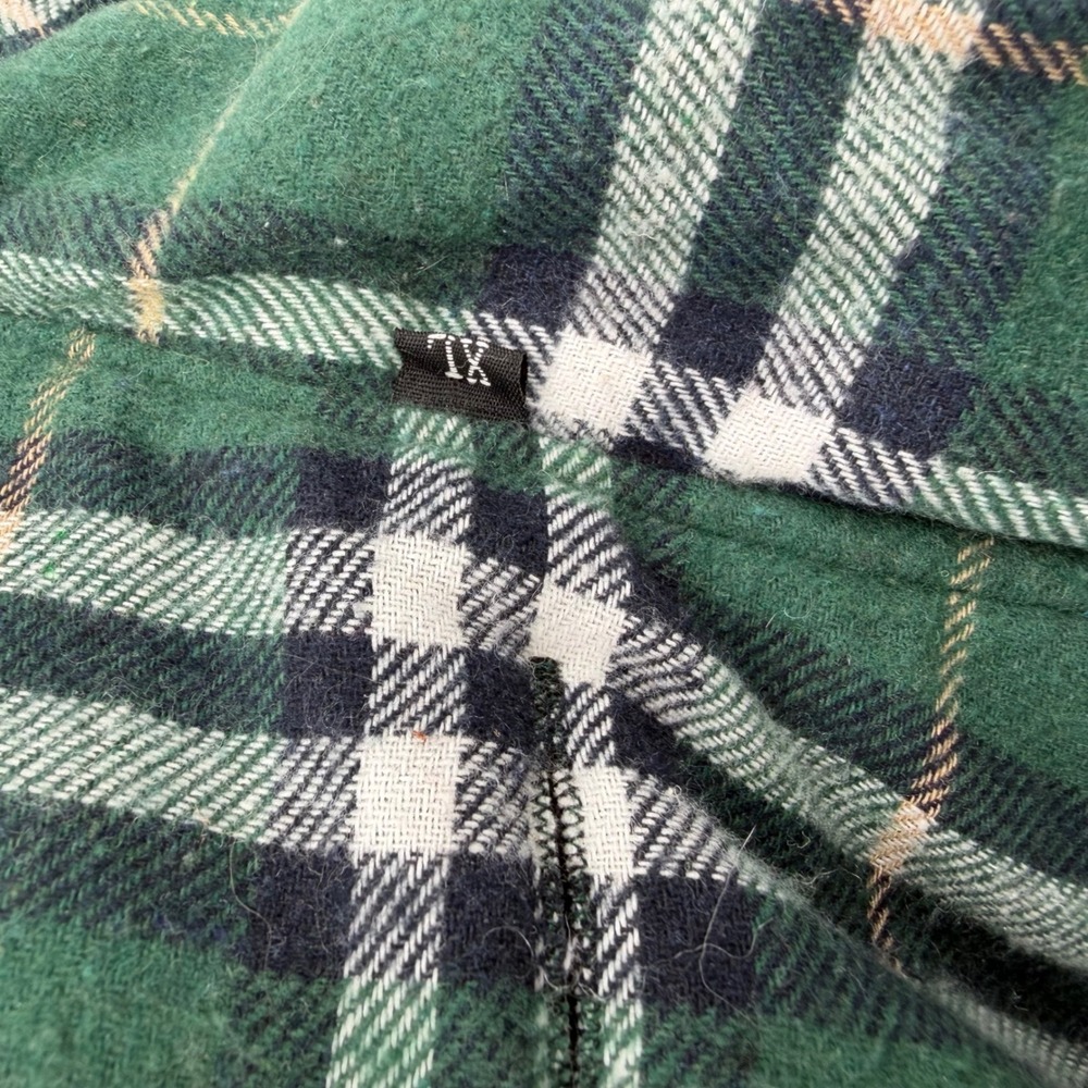 Kuoser Waterproof Dog Coat Reversible Plaid Jacket Green Black XL - Picture 3 of 7
